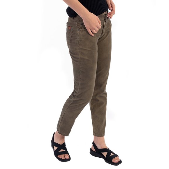 7 FOR ALL MANKIND MEDIUM RISE STRAIGHT PANTS | WOMENS - Picture 3 of 5